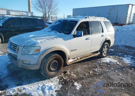2007 Ford Explorer Eddie Bauer z USA, uszkodzony, nr VIN 1FMEU74E67UB42960